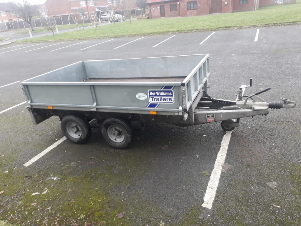 SOLD Ifor Williams LT85G Twin Axle Trailer with sides (Ref0051